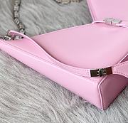 Givenchy Small Cut Out Bag With Chain Pink Size 27 x 27 x 6 cm - 5