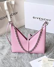 Givenchy Small Cut Out Bag With Chain Pink Size 27 x 27 x 6 cm - 4