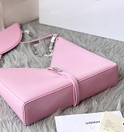 Givenchy Small Cut Out Bag With Chain Pink Size 27 x 27 x 6 cm - 2