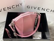 Givenchy Mini Antigona Vertical Bag Pink 20 x 10 x 8.5 cm - 6