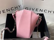 Givenchy Mini Antigona Vertical Bag Pink 20 x 10 x 8.5 cm - 5
