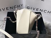 Givenchy Mini Antigona Vertical Bag White 20 x 10 x 8.5 cm - 4