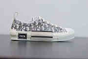 DIOR OBLIQUE CANVAS SNEAKERS - 6