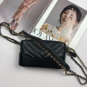 Chanel Gabrielle Clutch Full Black A94505 size 18 x 6 x 11 cm - 2