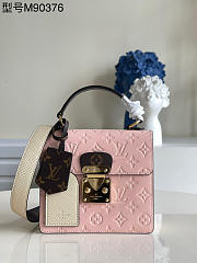 Louis Vuitton Spring Street Pink Handbag M90375 Size 17 x 16 x 8.5 cm - 1