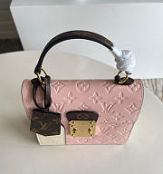 Louis Vuitton Spring Street Pink Handbag M90375 Size 17 x 16 x 8.5 cm - 6