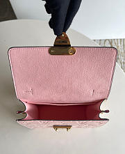 Louis Vuitton Spring Street Pink Handbag M90375 Size 17 x 16 x 8.5 cm - 3
