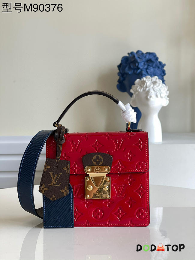 Louis Vuitton Spring Street Red Handbag M90375 Size 17 x 16 x 8.5 cm - 1