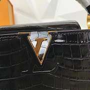 Louis Vuitton Capucines MM Black Crocodile N92967 Size 31 x 20 x 11 cm - 2