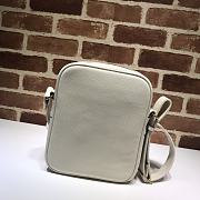 Gucci Print Shoulder Bag Leather White 523591 Size 21 x 25.5 x 8 cm - 4