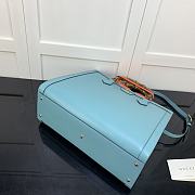 Gucci Diana Medium Tote Bag Blue 655658 Size 35 x 30 x 14 cm - 3