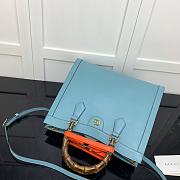 Gucci Diana Medium Tote Bag Blue 655658 Size 35 x 30 x 14 cm - 5
