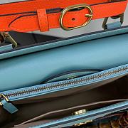 Gucci Diana Medium Tote Bag Blue 655658 Size 35 x 30 x 14 cm - 6