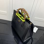 Gucci Diana Medium Tote Bag Black 655658 Size 35 x 30 x 14 cm - 4