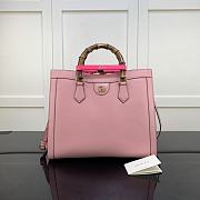 Gucci Diana Medium Tote Bag Pink 655658 Size 35 x 30 x 14 cm - 1