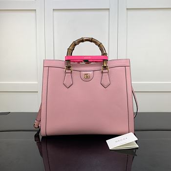 Gucci Diana Medium Tote Bag Pink 655658 Size 35 x 30 x 14 cm