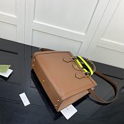 Gucci Diana Small Tote Bag Brown 660195 Size 27 x 24 x 11 cm - 6