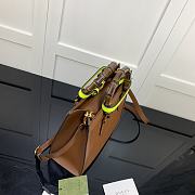 Gucci Diana Small Tote Bag Brown 660195 Size 27 x 24 x 11 cm - 4