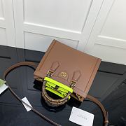 Gucci Diana Small Tote Bag Brown 660195 Size 27 x 24 x 11 cm - 3