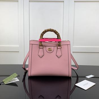 Gucci Diana Small Tote Bag Pink 660195 Size 27 x 24 x 11 cm
