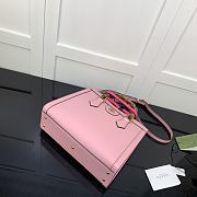 Gucci Diana Small Tote Bag Pink 660195 Size 27 x 24 x 11 cm - 6