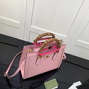 Gucci Diana Small Tote Bag Pink 660195 Size 27 x 24 x 11 cm - 4