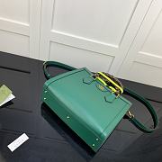 Gucci Diana Small Tote Bag Green 660195 Size 27 x 24 x 11 cm - 6