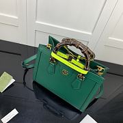 Gucci Diana Small Tote Bag Green 660195 Size 27 x 24 x 11 cm - 4