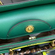 Gucci Diana Small Tote Bag Green 660195 Size 27 x 24 x 11 cm - 2