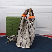 Gucci Diana Small Python Tote Bag 660195 Size 27 x 24 x 11 cm - 5