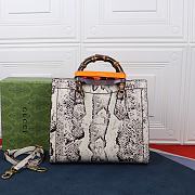 Gucci Diana Small Python Tote Bag 660195 Size 27 x 24 x 11 cm - 4