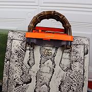 Gucci Diana Small Python Tote Bag 660195 Size 27 x 24 x 11 cm - 2
