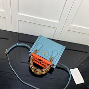 Gucci Diana Mini Tote Bag Blue 655661 Size 20 x 16 x 10 cm - 4