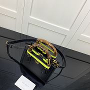 Gucci Diana Mini Tote Bag Black 655661 Size 20 x 16 x 10 cm - 2