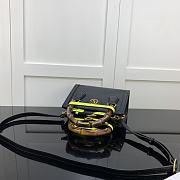 Gucci Diana Mini Tote Bag Black 655661 Size 20 x 16 x 10 cm - 4