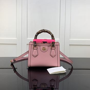 Gucci Diana Mini Tote Bag Pink 655661 Size 20 x 16 x 10 cm