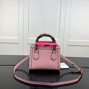 Gucci Diana Mini Tote Bag Pink 655661 Size 20 x 16 x 10 cm - 2