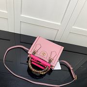 Gucci Diana Mini Tote Bag Pink 655661 Size 20 x 16 x 10 cm - 4