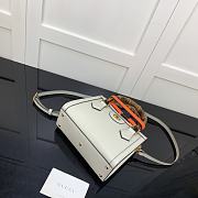 Gucci Diana Mini Tote Bag White 655661 Size 20 x 16 x 10 cm - 2
