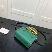 Gucci Diana Mini Tote Bag Green 655661 Size 20 x 16 x 10 cm - 3