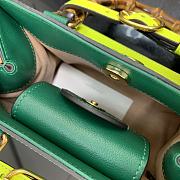 Gucci Diana Mini Tote Bag Green 655661 Size 20 x 16 x 10 cm - 6