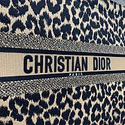 Dior Book Tote Beige Mizza Embroidery M1286 Size 42 x 32 x 15 cm - 3