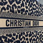 Dior Small Book Tote Beige Mizza Embroidery M1296 Size 36 x 28 x 14 cm - 3