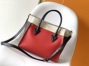 LV On My Side MM Pirate Red M53824 Size 30.5 x 24.5 x 14 cm - 4