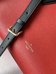 LV On My Side MM Pirate Red M53824 Size 30.5 x 24.5 x 14 cm - 2