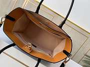 Louis Vuiton On My Side MM Black/Caramel M53823 Size 30.5 x 24.5 x 14 cm - 5