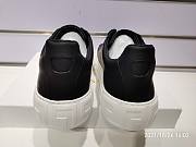 Versace La Greca Lace-Up Sneakers Black - 6