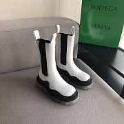 Bottega Veneta Boots in White/Black - 1