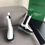 Bottega Veneta Boots in White/Black - 3