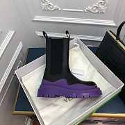 Bottega Veneta Boots in Black/Purple - 5